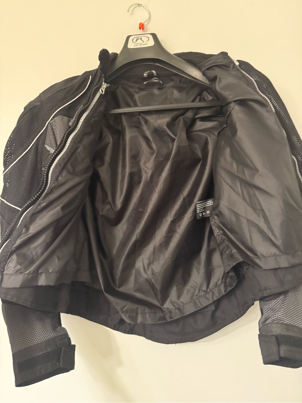 Women's Black and Gray Mesh Performance Jacket - Picture 3 of 16
